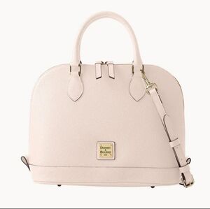 Dooney & Bourke Sorrento Zip Zip Satchel , Pink